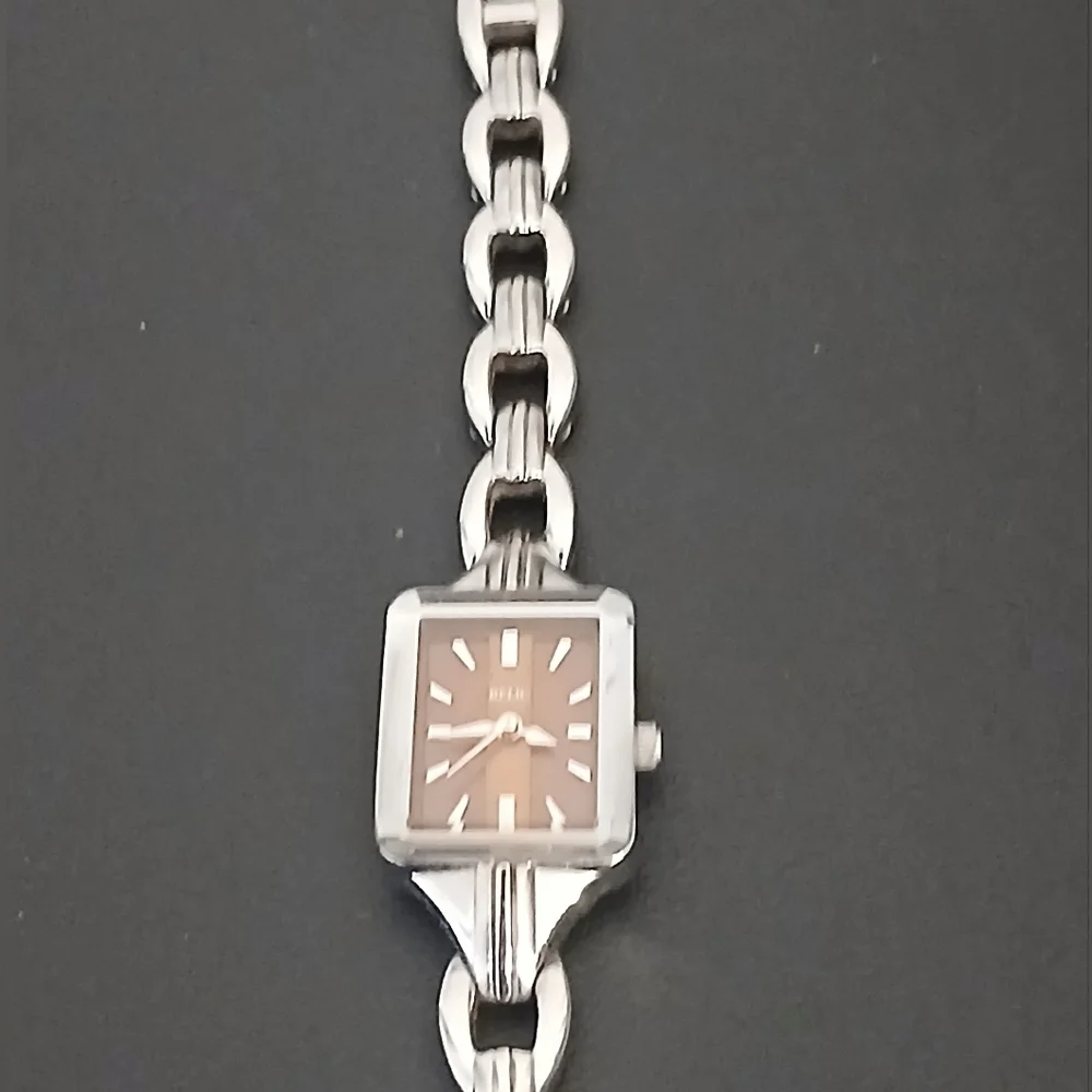 Relic Ladies Stainless Steel Quartz Watch Square Face VINTAGE
